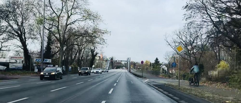 Kurz vor der Freybrücke.