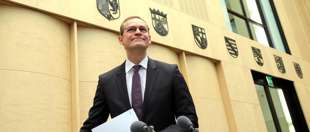 Michael Müller am Freitag im Bundesrat.