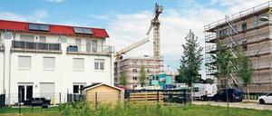 Nicht nur in Berlin steigen die Bevölkerungszahlen kräftig, sondern auch in vielen Regionen Brandenburgs – wie auch hier in Schönefeld. 