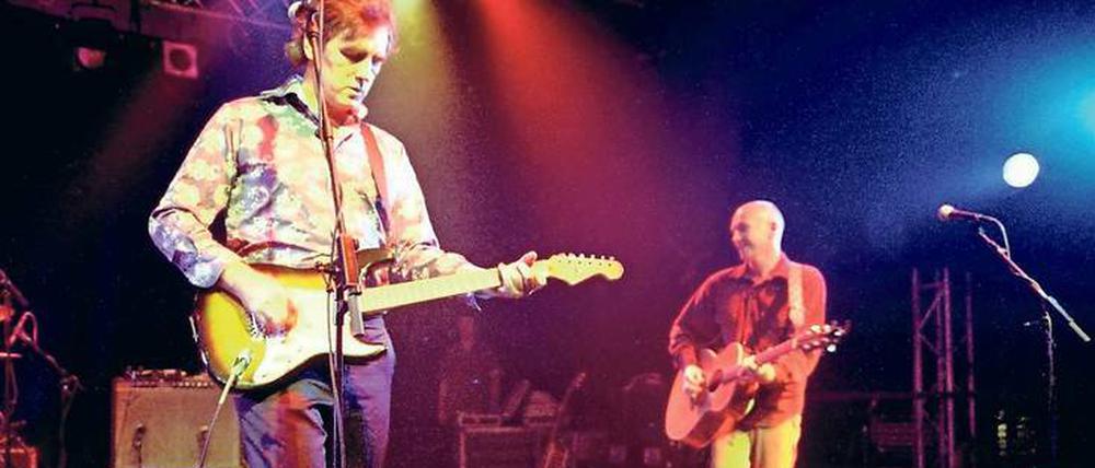 Hier der Familientyp, dort der Popstar. Robert Forster (li.) und Grant McLennan 2005 in München.