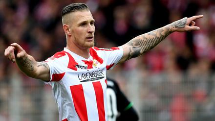 Sebastian Polter köpfte Union zum 1:0-Sieg gegen St. Pauli in der Nachspielzeit.