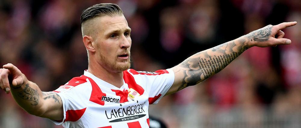 Sebastian Polter köpfte Union zum 1:0-Sieg gegen St. Pauli in der Nachspielzeit.