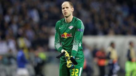 Ein gebrauchter Abend auch für Leipzigs Torwart Peter Gulacsi.