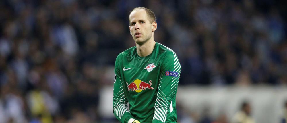 Ein gebrauchter Abend auch für Leipzigs Torwart Peter Gulacsi.
