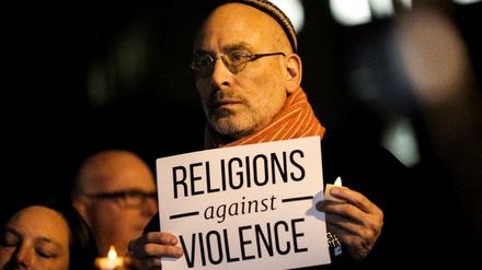 New Yorker hielten am 1. November eine Mahnwache für die Opfer des Attentats ab.