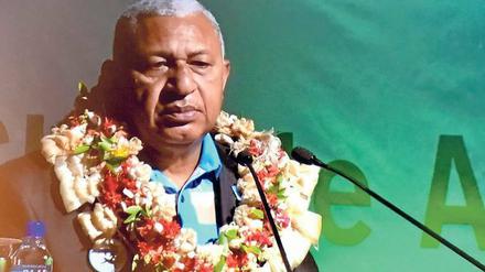 Ministerpräsident Frank Banimarama setzt auf offenen Austausch, Dialog und Respekt.