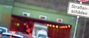 Gebremste Fahrt. Immer wieder gibt es Einschränkungen aus der 1987 eröffneten A 111.