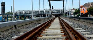 Bauarbeiten bei der Bahn. Notwendig, aber lästig.