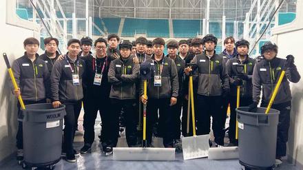 Die Südkoreaner kennen sich mit Eishockey und anderen Wintersportarten kaum aus. 