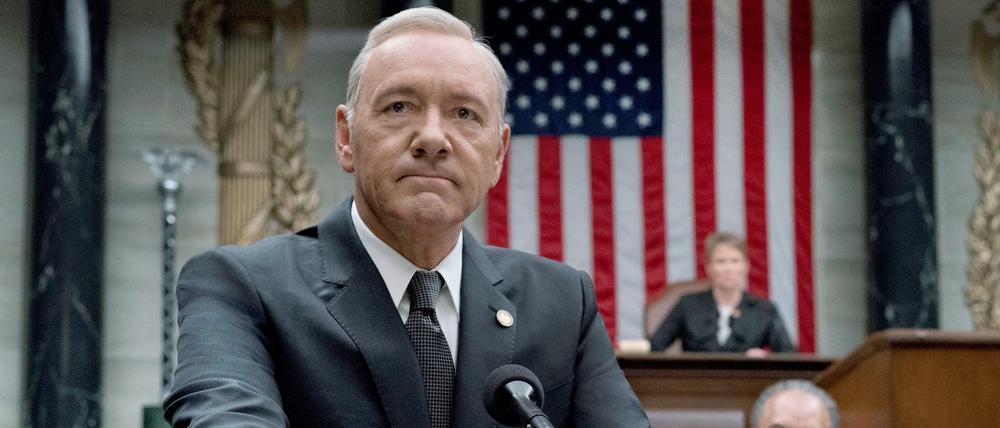 Kevin Spacey als US-Präsident Underwood in "House of Cards"
