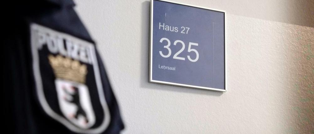 An der Berliner Polizeiakademie soll es erhebliche Probleme mit Anwärtern geben.