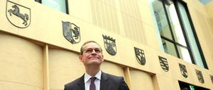 Der Regierende Bürgermeister Michael Müller (SPD) vorm Bundesrat. 