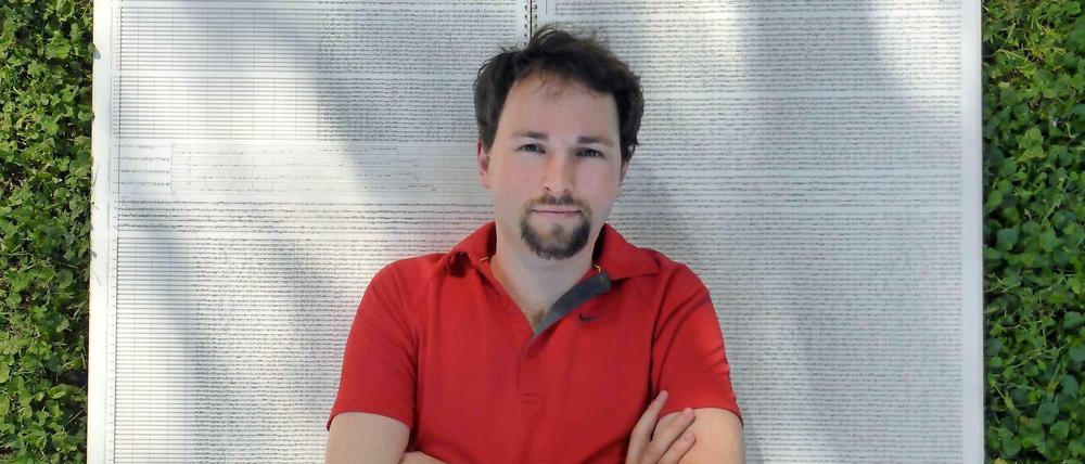 Ausgezeichnet. Der slowenische Komponist Vito Zuraj.