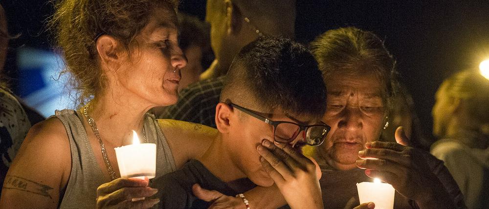 Trauer in Sutherland Springs um 26 erschossene Mitbürger