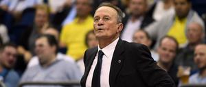 Berlins Trainer Aito Garcia Reneses setzt auf Talente - auch in heiklen Spielphasen.