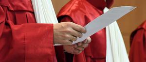 Richter am Bundesverfassungsgerichts in Karlsruhe (Baden-Württemberg)
