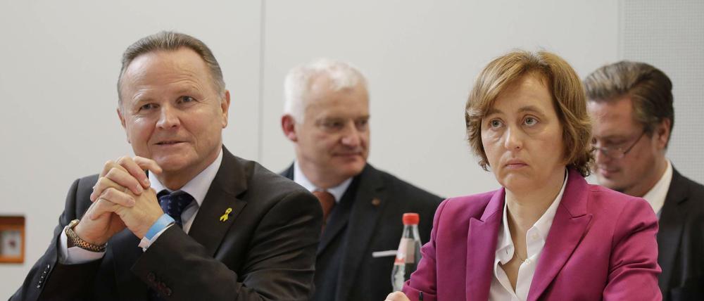 Bislang bildeten sie eine Doppelspitze in Berlin: Georg Pazderski und Beatrix von Storch.