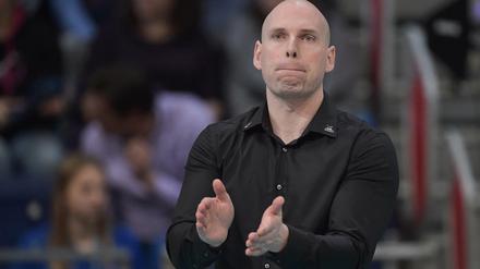 Konnte mit dem Ergebnis und der Kampfkraft seiner Mannschaft zufrieden sein: Volleys-Trainer Luke Reynolds. 