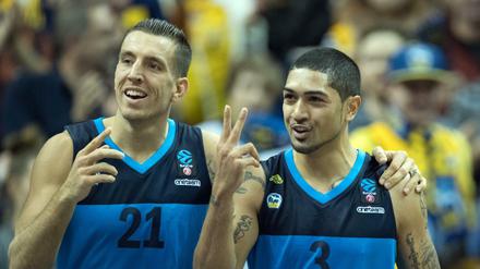 Gute Laune. Im Eurocup läuft es für Alba bisher exzellent. 