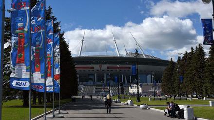 Im Stadion von St. Petersburg fand das Finale des Confed-Cups statt. 