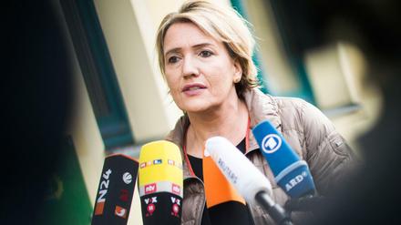 Beherrscht das Spiel auf der Metaphernorgel: Simone Peter, Bundesvorsitzende der Grünen. 