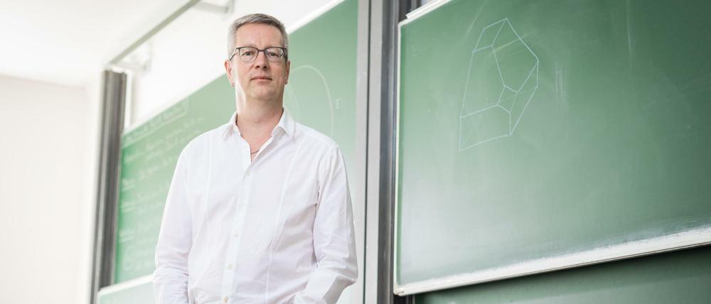 Günter M. Ziegler, Mathematiker und Träger des Wissenschaftspreises des Regierenden Bürgermeisters 2017.