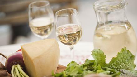 Welcher Wein zu welchen vegetarischen Gerichten passt, hängt von der Zubereitungsart des Gemüses ab.