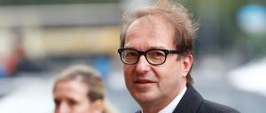 Rüde Reaktion: Alexander Dobrindt, CSU-Landesgruppenchef