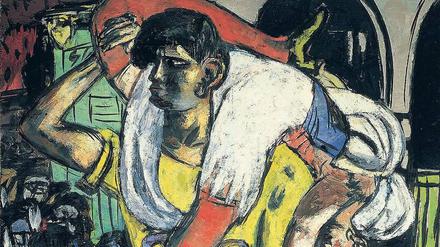 Kein Pardon auf der Bühne. Das Bild "Apachentanz" malte Max Beckmann 1938.