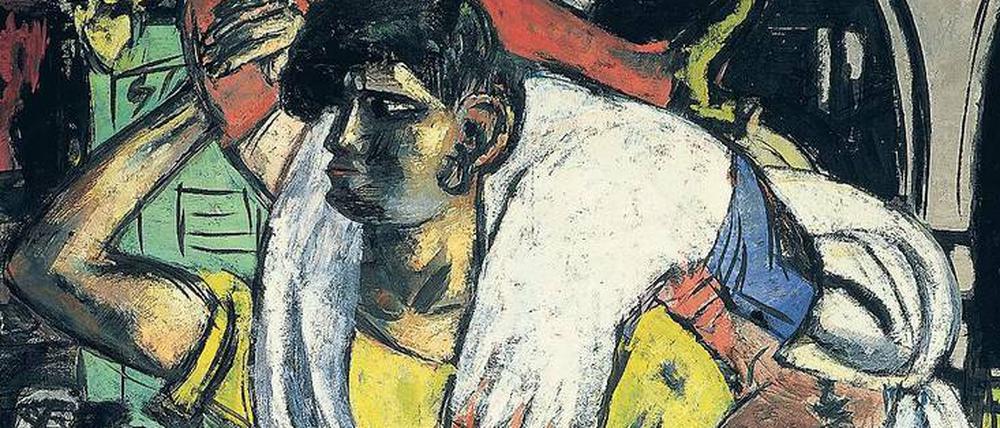 Kein Pardon auf der Bühne. Das Bild "Apachentanz" malte Max Beckmann 1938.