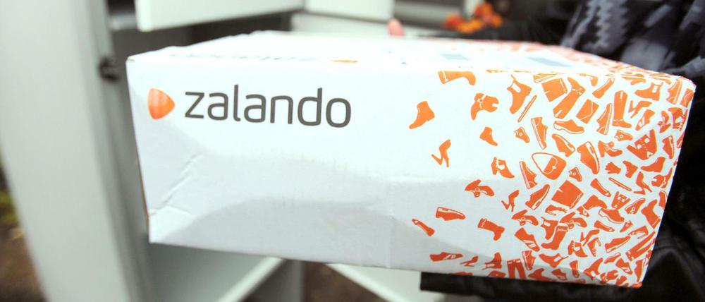 Ein Paket von Zalando.