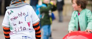 Es mangelt noch an Kitaplätzen in Deutschland.