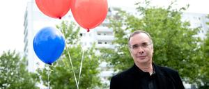 Der damalige Berliner Wirtschaftssenator Harald Wolf 2011 im Abgeordnetenhaus-Wahlkampf. 