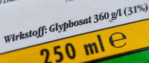 Die Glyphosat-Hersteller ziehen jetzt andere Seiten auf.