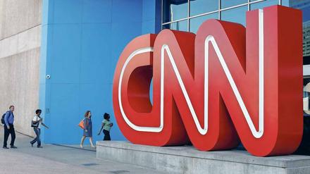 Showtime! Wer wird künftig das Sagen haben in der Zentrale des Nachrichtensenders CNN in Atlanta/Georgia? Foto: dpa/Erik S. Lesser