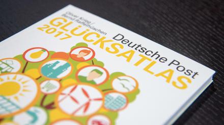 Der "Deutsche Post Glücksatlas".