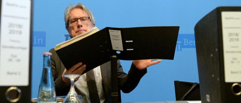 Berlins Finanzsenator Matthias Kollatz-Ahnen (SPD) kommt das Steuer-Plus gut gelegen.