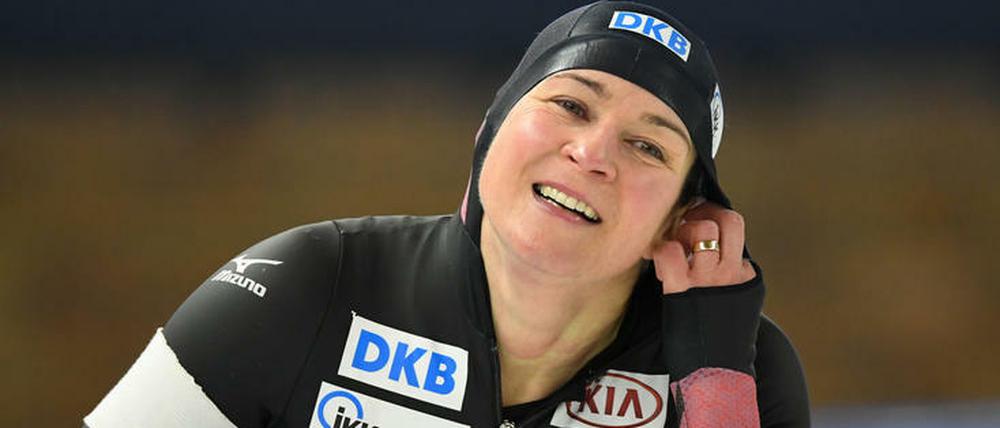 Claudia Pechstein startet am Wochenende in Heerenveen in die Weltcup-Saison.