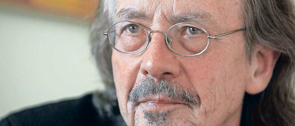 Ganz anders im Hier und Jetzt. Der österreichische Schriftsteller Peter Handke. 