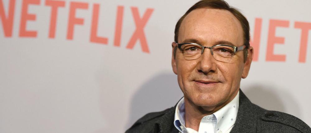 Mit schweren Vorwürfen konfrontiert. US-Schauspieler Kevin Spacey im April 2015 bei einer Pressekonferenz in Beverly Hills.
