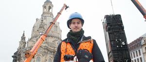 Der syrische Künstler Manaf Halbouni
