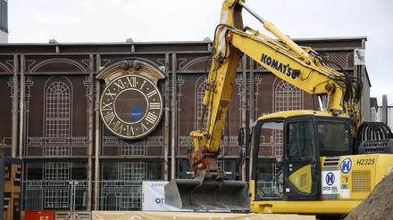 An diesem Ort wird in den kommenden Jahren die Garnisonkirche Potsdam wiederaufgebaut.