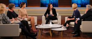Thema Sexismus-Debatte: Anne Will und ihre Gäste