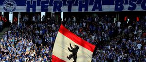 Wo sehen Herthas Fans in Zukunft die Heimspiele? Diese Frage ist weiter offen. 