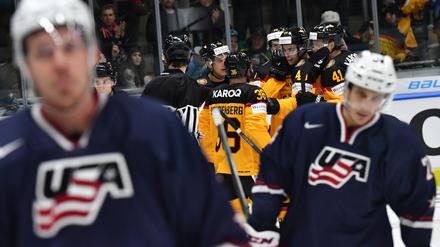 Lief nicht so. Für die USA beim Deutschland Cup am Wochenende.