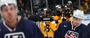 Lief nicht so. Für die USA beim Deutschland Cup am Wochenende.