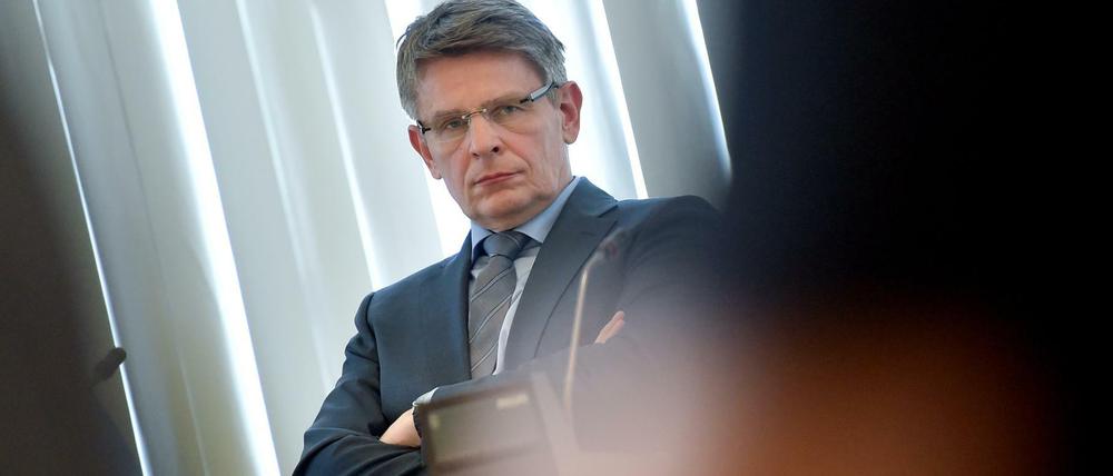 "Ich hätte gleich mehr Druck auf die Politik machen sollen": Berlins Polizeipräsident Klaus Kandt.