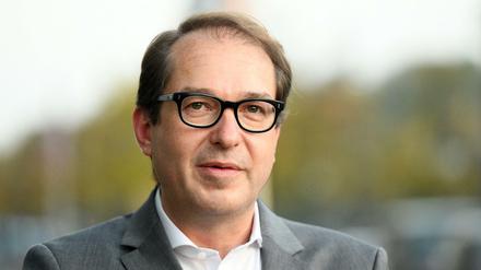 Alexander Dobrindt, Vorsitzender der CSU-Landesgruppe im Deutschen Bundestag