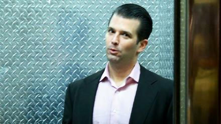 Donald Trump Jr. im Trump-Tower in New York.