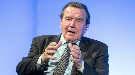 Der ehemalige Bundeskanzler Gerhard Schröder (SPD)